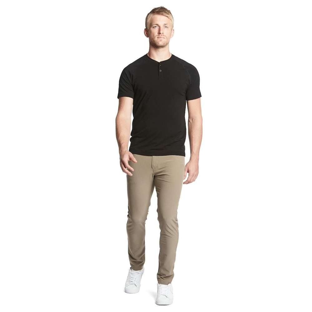 Public Rec Workday Pant-Slim 36 x 34 khaki tan golf career casual comfortable